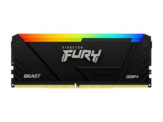 Kingston Fury Beast 32GB DDR4 RAM 3200MHz CL16 Desktop Gaming Memory
