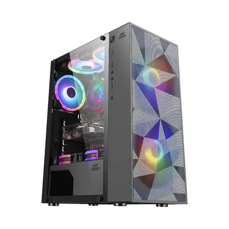 ANT ESPORTS ICE-310MT ATX Mid Tower Cabinet (Black)