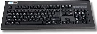 TVS ELECTRONICS Gold Prime Mechanical Wired Keyboard | Dustproof Key switches | Guaranteed 50 Million keystrokes | 1.5 Meter USB Cable, USB Gold Keyboard (Black)