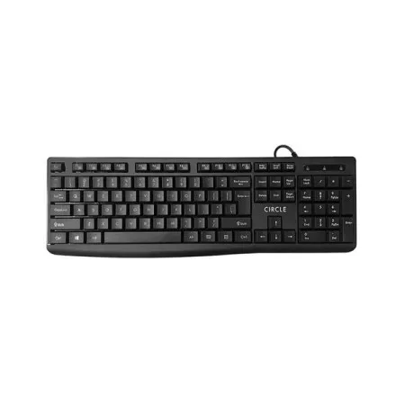 Circle Caliber Wired USB Multi-device Keyboard (Black)