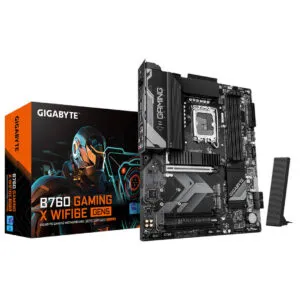 Gigabyte B760 GAMING X WIFI6E GEN5 Intel DDR5 LGA1700 Socket Motherboard