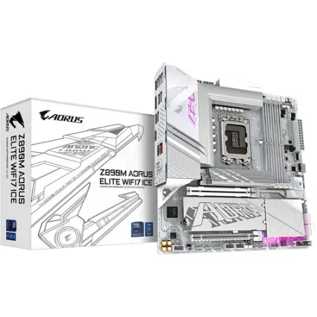 GIGABYTE Z890M Aorus DDR5 Elite ICE Micro ATX WIFI7