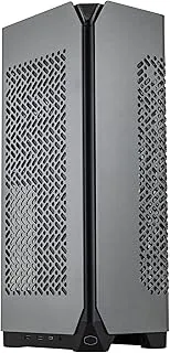 Cooler Master Ncore 100 Max ITX SFF Computer Case - Silver Edition | Pre Installed SFX 850 ATX 3.0 PSU, Customized CPU Cooler & PCIe 4.0 Riser Cable | You Can Fit RTX 4080 Super | USB Type C