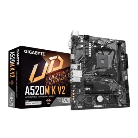 GIGABYTE A520M K V2 DDR4 AMD Motherboard