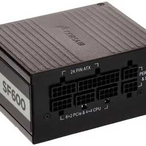 CorsairSF Series SF600 600 Watt 80 PLUS Platinum Certified High Performance SFX SMPS CP-9020182-UK