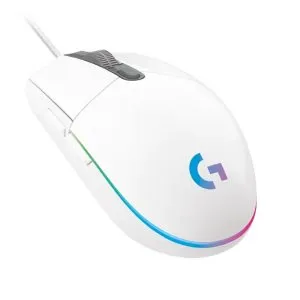 LOGITECH G203 LIGHTSYNC WIRED GAMING MOUSE WHITE