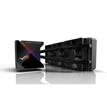 ASUS ROG RYUJIN 360 AURA SYNC RGB ALL IN ONE 360MM CPU LIQUID COOLER WITH OLED DISPLAY