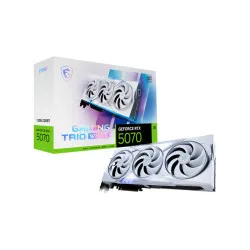 MSI RTX 5070 Gaming Trio OC 12GB GDDR7 Graphic Card White