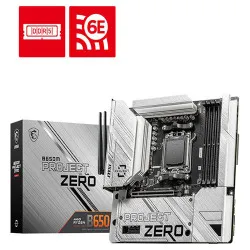 Msi B650M Project Zero Wifi Am5 Micro Atx Motherboard (B650M-PROJECT-ZERO)