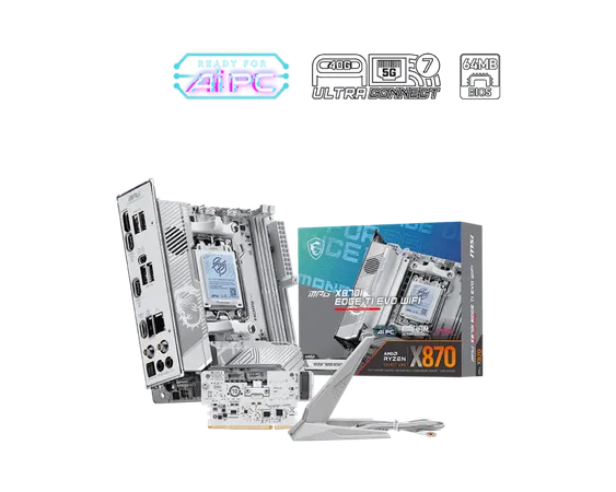 MSI MPG X870I Edge Ti Evo WiFi Motherboard...