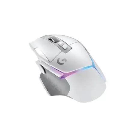 LOGITECH G502 X Plus Lightspeed Wireless Ergonomic Gaming Mouse ( 910-006173 ) ( 25600DPI / 13 Macro Buttons ) ( White )