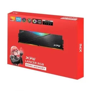 ADATA XPG Lancer RGB DDR5 64GB (32GB x 2) 6000MHz Memory AX5U6000C3032G-DCLARBK