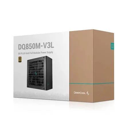 Deepcool DQ850M-V3L 850 Watt 80 Plus Gold Fully Modular Power Supply Black (R-DQ850M-FB0B-UK)