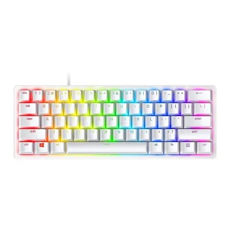 RAZER Huntsman Mini 60% RGB Optical Gaming Keyboard (Purple Switch) (Mercury)