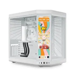 Hyte Y70 Touch Infinite Snow White Mid Tower Cabinet
