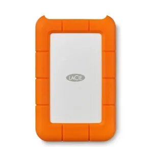 LaCie 4TB Rugged USB-C Portable External Hard Drive