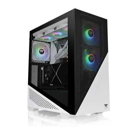 Thermaltake Divider 370 TG White ARGB E-ATX Mid Tower Case