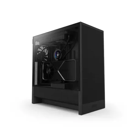 NZXT H5 Flow Compact Mid Tower ATX Cabinet Black (CC-H52FB-01)