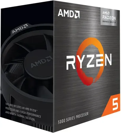 AMD Ryzen 5 5600G 3.9 GHz Upto 4.4 GHz AM4 Socket 6 Cores 12 Threads 3 kB L2 16 kB L3 Desktop Processor