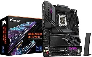 GIGABYTE Z890 AORUS Elite WIFI7 Ultra Core (Series 2) LGA 1851, ATX, DDR5, 4X M.2, PCIe 5.0, Thunderbolt 4, WIFI7, 2.5GbE LAN, EZ-Latch