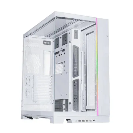 Lian Li O11 Dynamic Evo XL Argb Eatx Full Tower Cabinet (White) (G99-O11DEXL-W-IN)