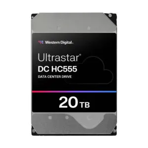 Western Digital WD Ultrastar 20TB DC HC555 7200 RPM SAS/SATA Internal Hard Disk