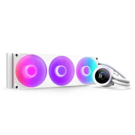 NZXT Kraken Plus RGB 360mm CPU Liquid Cooler ( White )