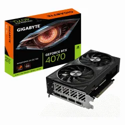 Gigabyte GeForce RTX 4070 Windforce 2X OC GDDR6X Graphic Card GV-N4070WF2OC-12GD