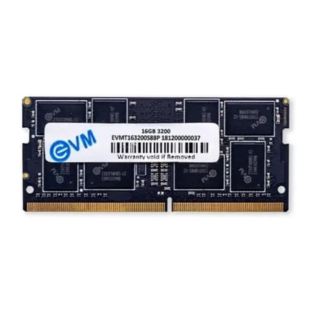 EVM 16GB ( 16GB x 1 ) 3200MHz DDR4 Laptop RAM ( Black ) ( CL19 )