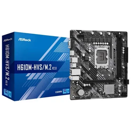 ASRock H610M-HDV/M.2 LGA 1700 DDR4 Micro ATX Intel Motherboard