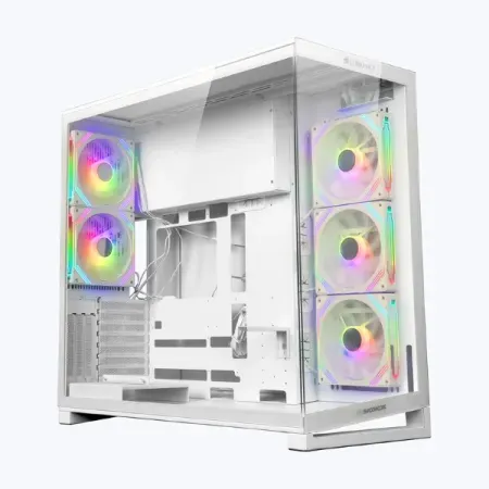 Zebronics Zeb Shadow Core Premium Gaming Case White