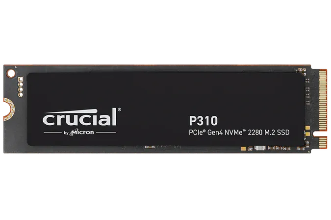 Crucial P310 1TB PCIe Gen4 NVMe 2280 M.2 with heatsink Internal Solid State Drive