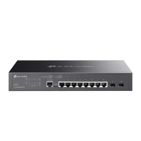 TP-Link Omada TL-SG3210 8 Port Gigabit L2+ Managed Switch with 2 SFP Slots