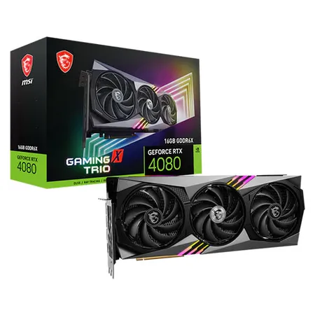 MSI GeForce RTX 4080 Gaming X 16GB Nvidia Graphic Card