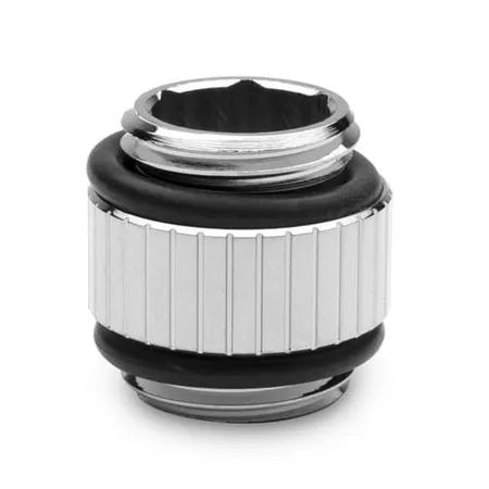 EK-Quantum Torque - 7mm Male to Male Static Micro Extender - Black Nickel