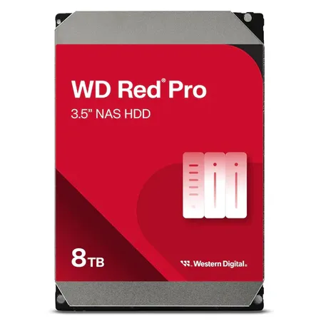 Western Digital WD Red Pro 8TB 3.5" SATA 7200RPM NAS Internal Hard Disk Drive