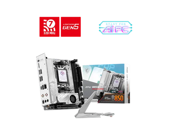 MSI MPG B850I Edge TI WIFI 7 M-ITX Motherboard