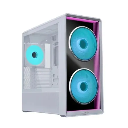 Lian Li Lancool 217 INF ARGB White E-ATX Mid Tower Case