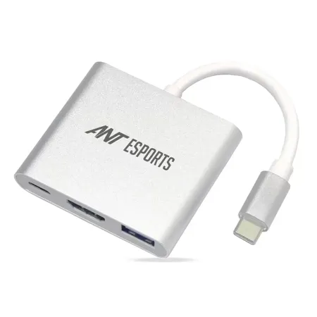 Ant Esports USB 3.1 Type-C To HDMI/USB3.0/Type-C Adapter (AEC310)