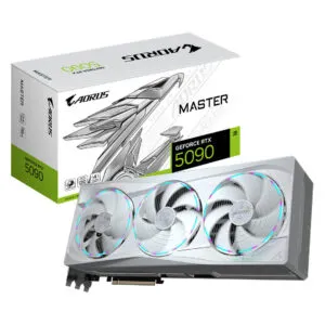Gigabyte AORUS GeForce RTX 5090 Master Ice 32GB GDDR7 Graphic Card GV-N5090AORUSM ICE-32GD