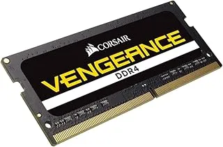 CORSAIR Vengeance 8GB (8GBx1) 260-Pin DDR4 SO-DIMM Laptop RAM with 3200MHz CL22 Memory Kit - CMSX8GX4M1A3200C22 Black