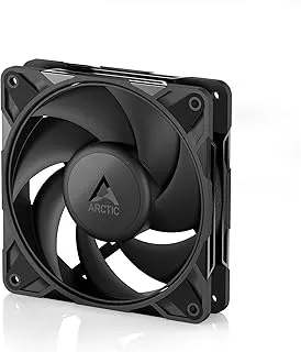 ARCTIC P12 Pro PST CO - Powerful Premium Fan for Continuous Operation, 120 mm PWM Fan with Y-Cable Splitter, 400-3000 RPM, 0 RPM <5% PWM, Dual Ball Bearing, 4-Pin - Black