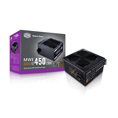 COOLER MASTER 450W MWE450 80 PLUS BRONZE NON MODULAR SMPS