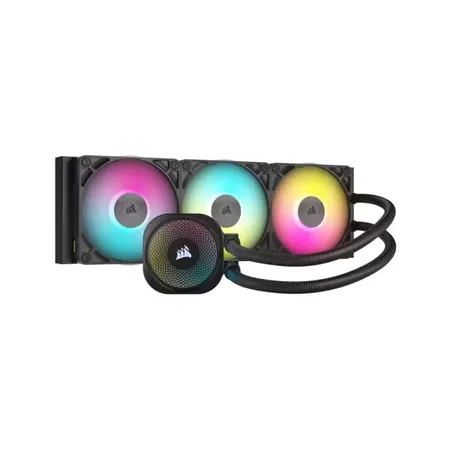 CORSAIR iCUE Link Titan 360 RX RGB 360mm CPU Liquid Cooler ( With LCD Display ) ( Black )
