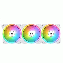 Thermaltake Swafan EX12 ARGB Sync White Cabinet Fan (Triple Pack)