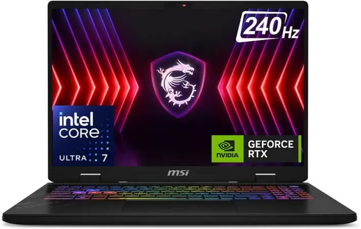 MSI CROSSHAIR 16 HX AI INTEL CORE ULTRA 7 255HX - (16 GB/1 TB SSD/WINDOWS 11 HOME/8 GB GRAPHICS/NVIDIA GEFORCE RTX 5070/240 HZ/115 W) CROSSHAIR 16 HX AI D2XWGKG GAMING LAPTOP (16 INCH, COSMOS GRAY, 2.5 KG) D2XWGKG-066IN