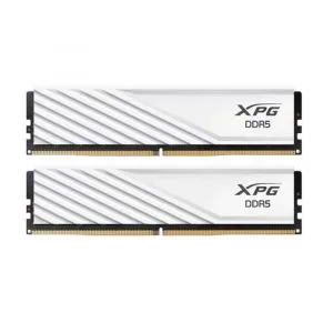 ADATA XPG Lancer Blade 64GB (32X2) 6000MHz DDR5 White Memory AX5U6000C3032G-DTLABWH