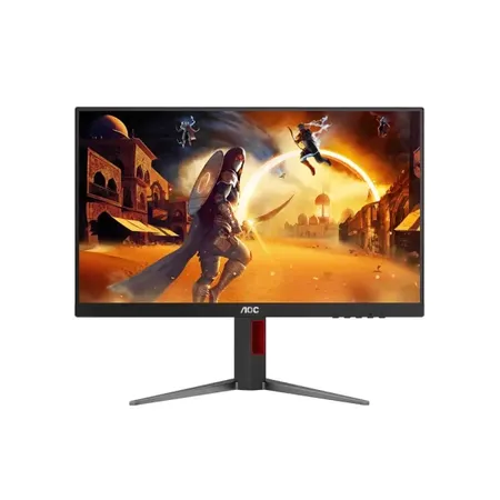 AOC 24G4 Gaming Monitor 23.8 Inch, IPS, FHD (1920 x 1080) 180Hz, Flat 3FL, HDMI, Height, Tilt & Pivot Adjust Stand, HAS(Black)