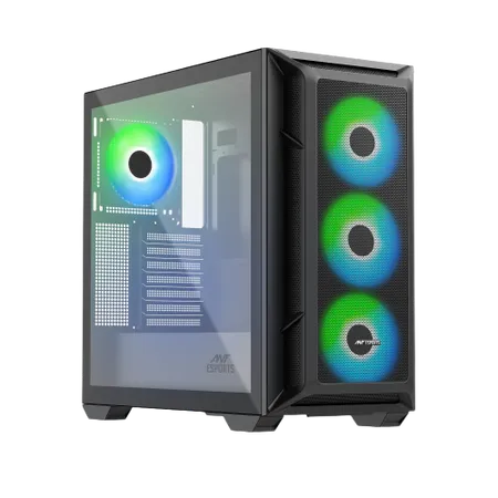 Ant Esports 611 Air Black Mid Tower Case Without Power Supply