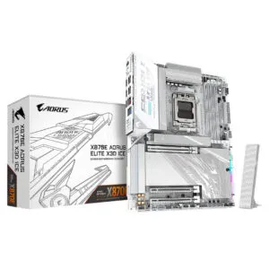 Gigabyte X870E Aorus Master X3D ICE AMD AM5 Motherboard X870E-AORUS-MASTER-X3D-ICE